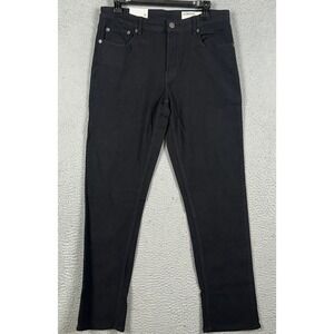 NEW 32 Degrees Cool Jeans Mens 30X30 Black Slim Straight 5-Pocket Stretch Denim
